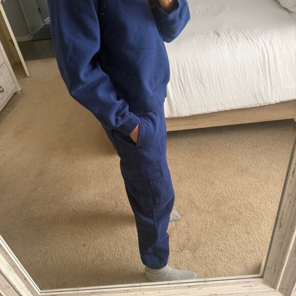 Aritzia Byron Blue Sweatfleece Set - Picture 4 of 12
